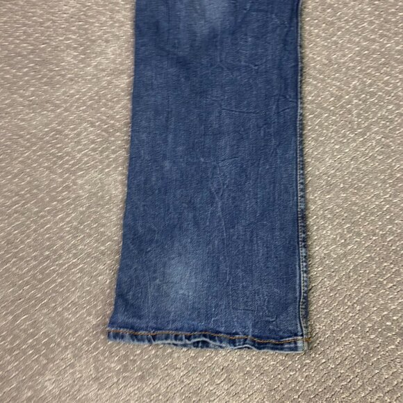 Levi's 527 Slim Bootcut Jeans Men's 40 x 32 Blue Cotton Boot Cut - Picture 7 of 16